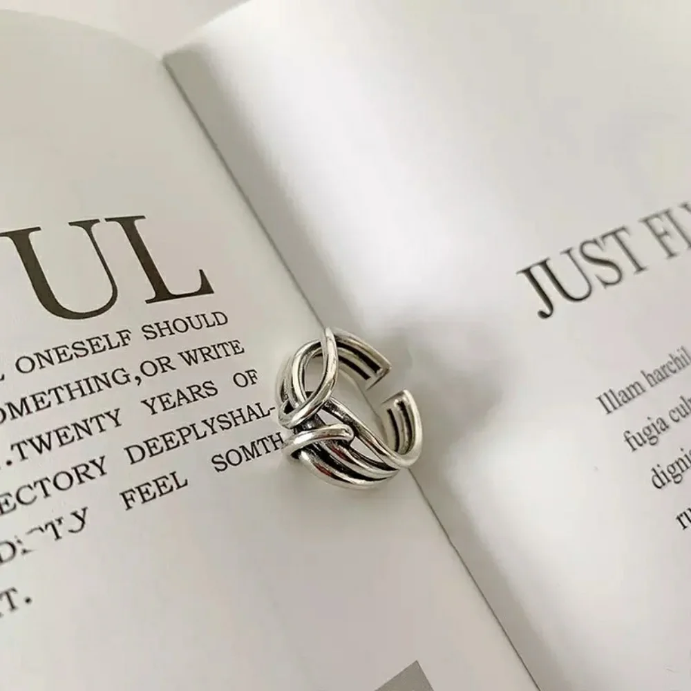 NEW 925 Sterling Silver Knot Ring - Picture 6 of 8